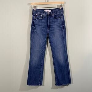 AYR Jeans Women Blue The Bomba Pop Straight Ankle Denim Size 26s